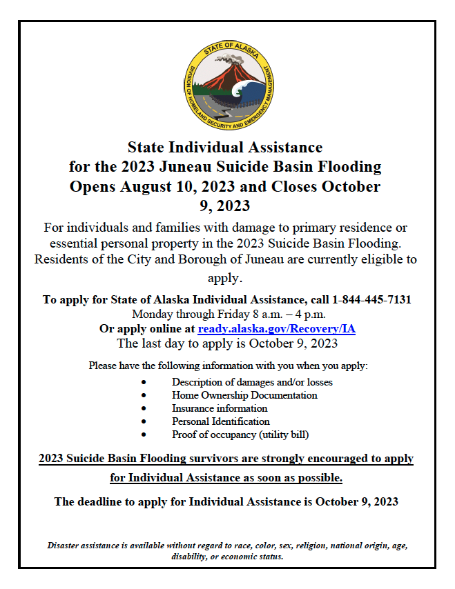 State Individual Assistance flyer